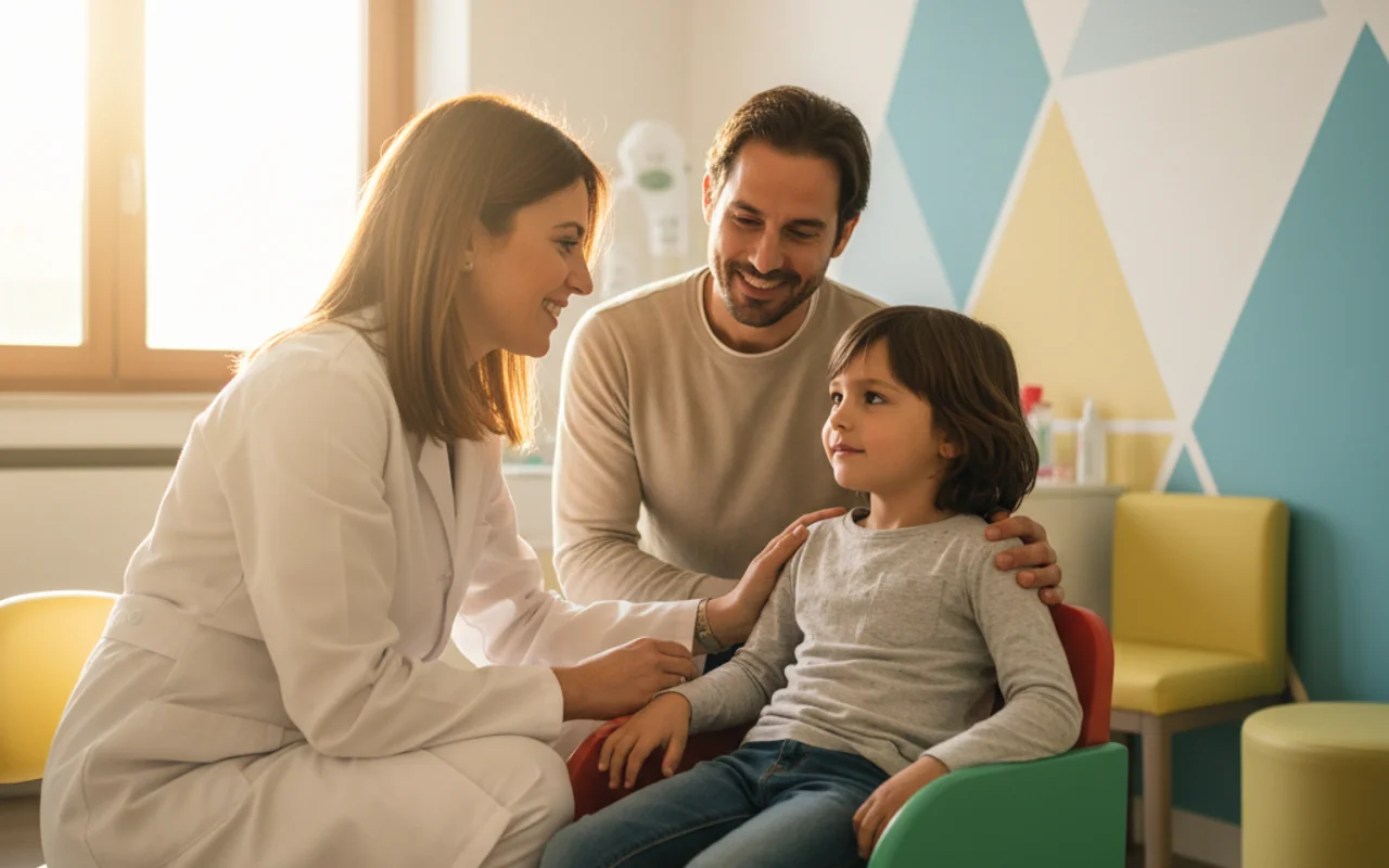 Visita dermatologica per bambini a Roma